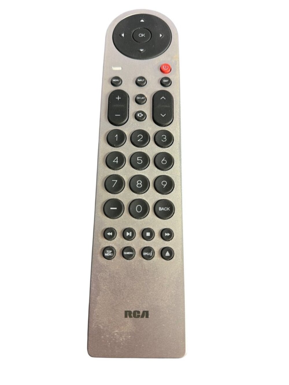 RCA Universal Remote Control Silver Black WX15334 Multiple Devises Tested Works